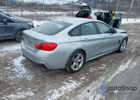 2016 BMW 428I Gran Coupe xDrive from USA, damaged, VIN WBA4C9C53GG136870